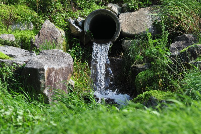 Products For Yard Water Redirections in use